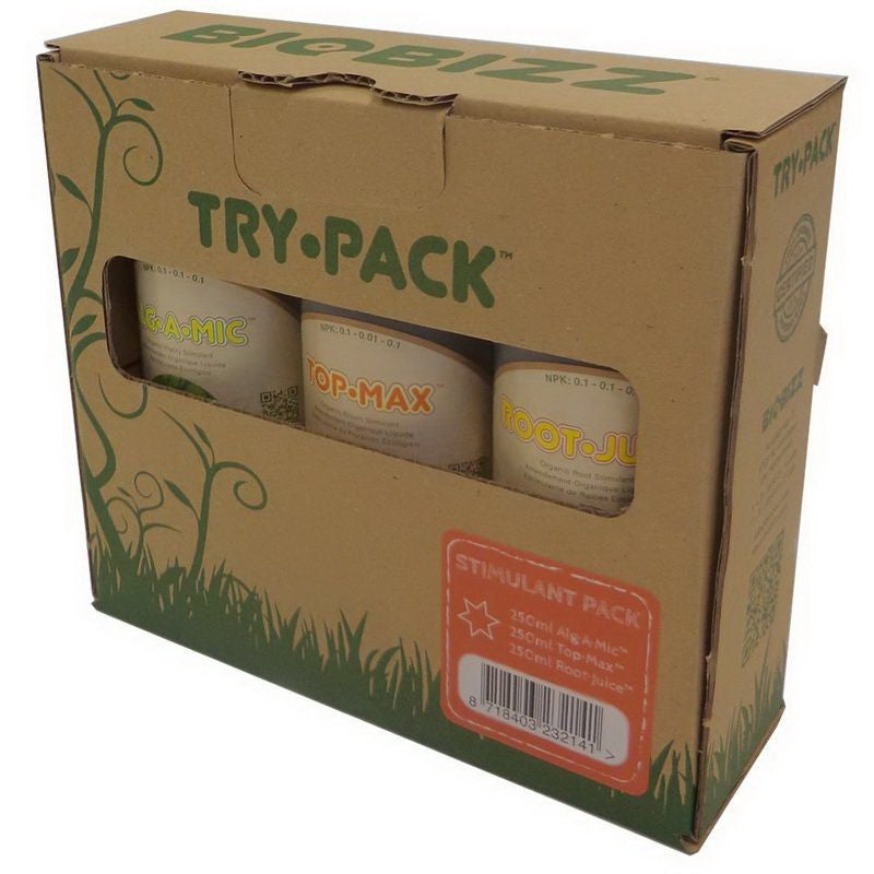 Biobizz Try Pack Stimulant 750 ml, Düngemittel-Kit