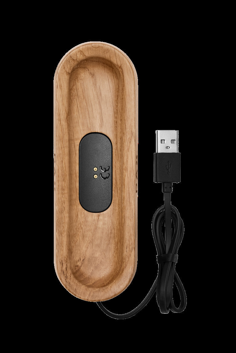 Holz-Ladestation für PAX-Vaporizer, weiße Eiche