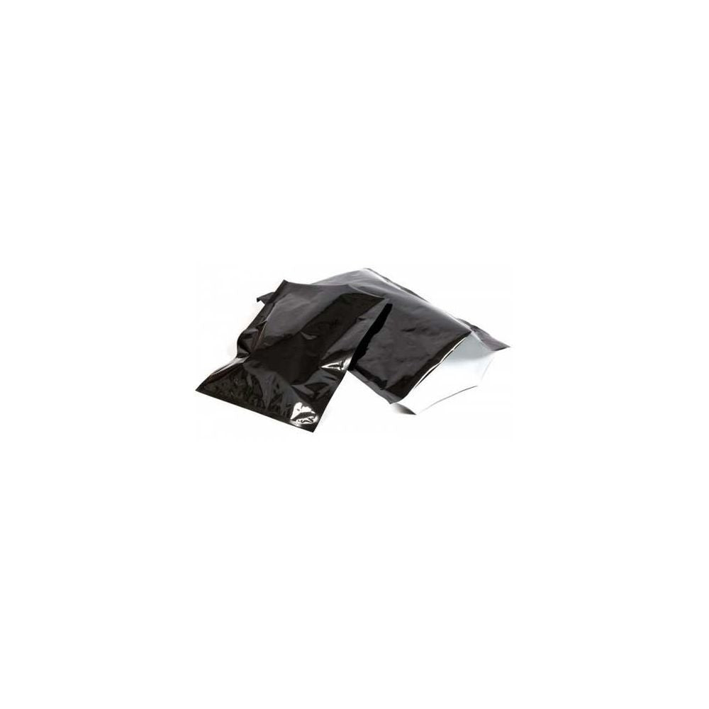 Bügelsack schwarz/silber, 90x130 cm