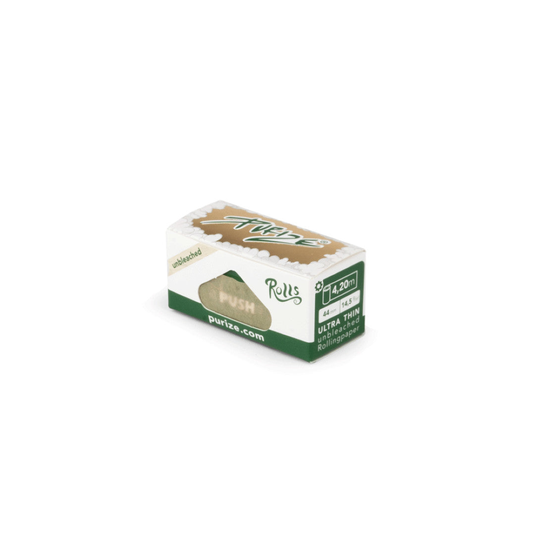PURIZE® Rollpapiere Rolls Brown, ungebleicht, 4,2 m