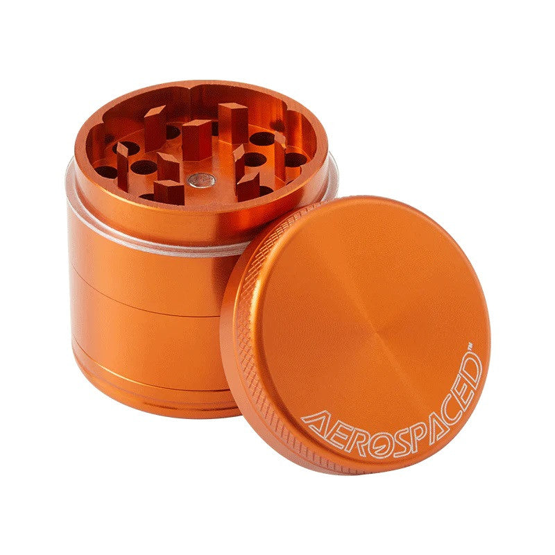 Vierteiliger Grinder Aerospaced by Higher Standards, 40 mm, orange