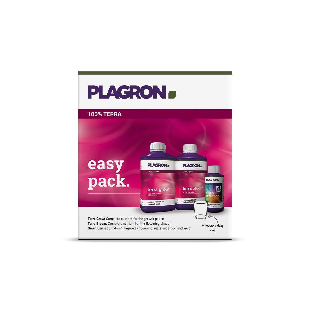 Plagron Easy Pack Terra, Düngemittel-Kit