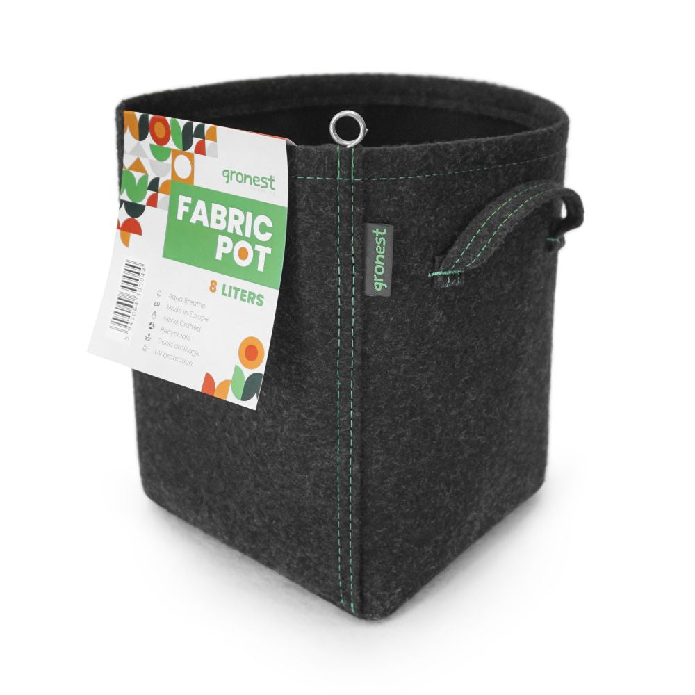 Gronest Aqua Breathe Textil-Topf 18x18x24 cm - 8 l
