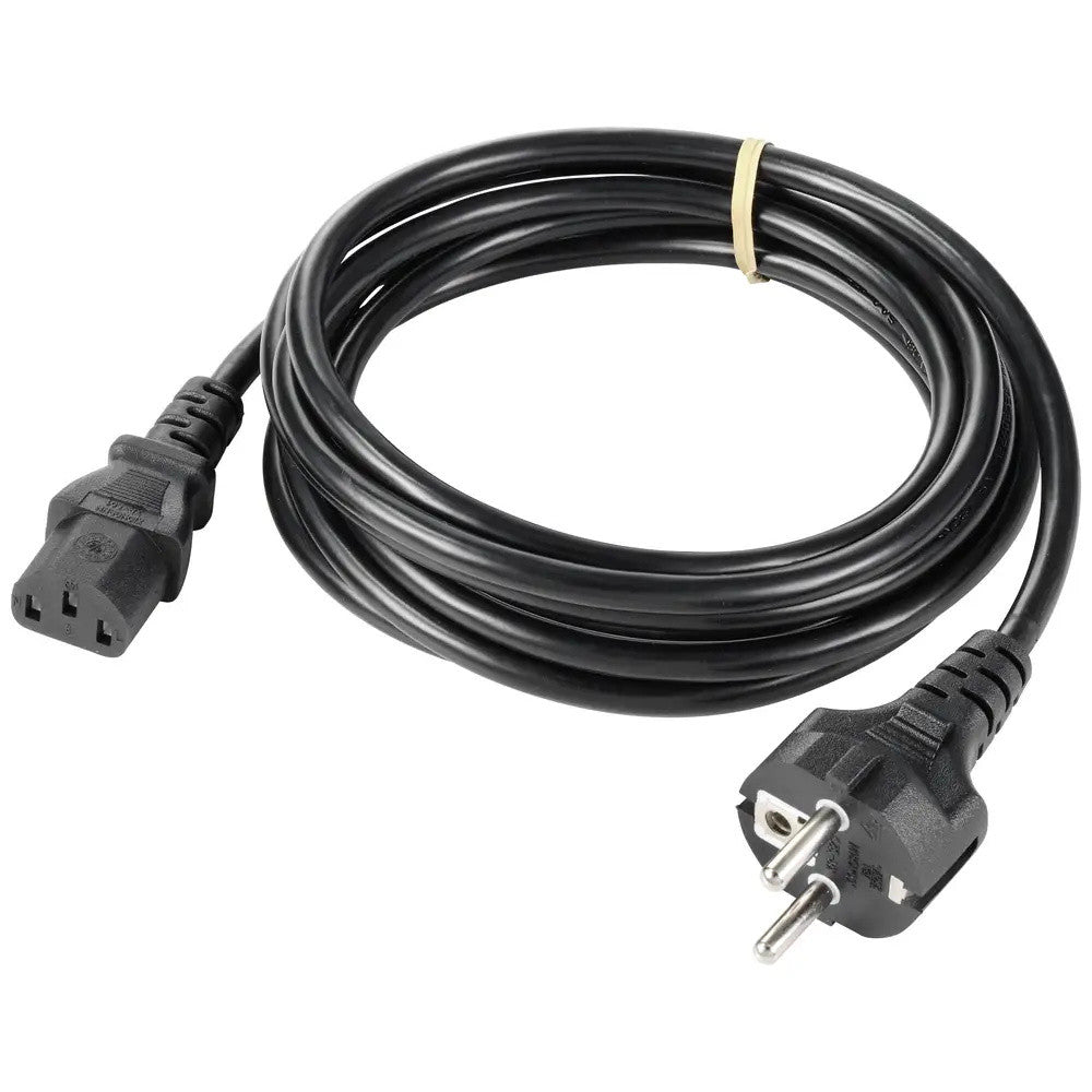 Kabel napájecí s EU zásuvkou 5 m - IEC samice