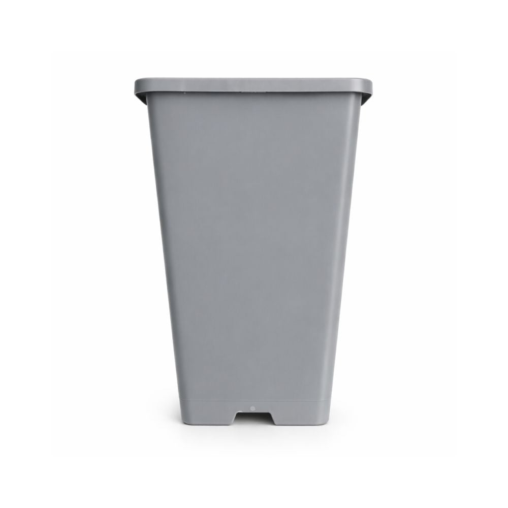 Blumentopf aus Plastik, viereckig 11x11x19 cm - 1.65 l - grau, PACKUNG 100 Stk.