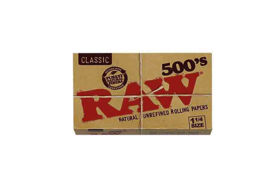RAW Papers, 1 1/4 kurz, 500 Stück pro Packung