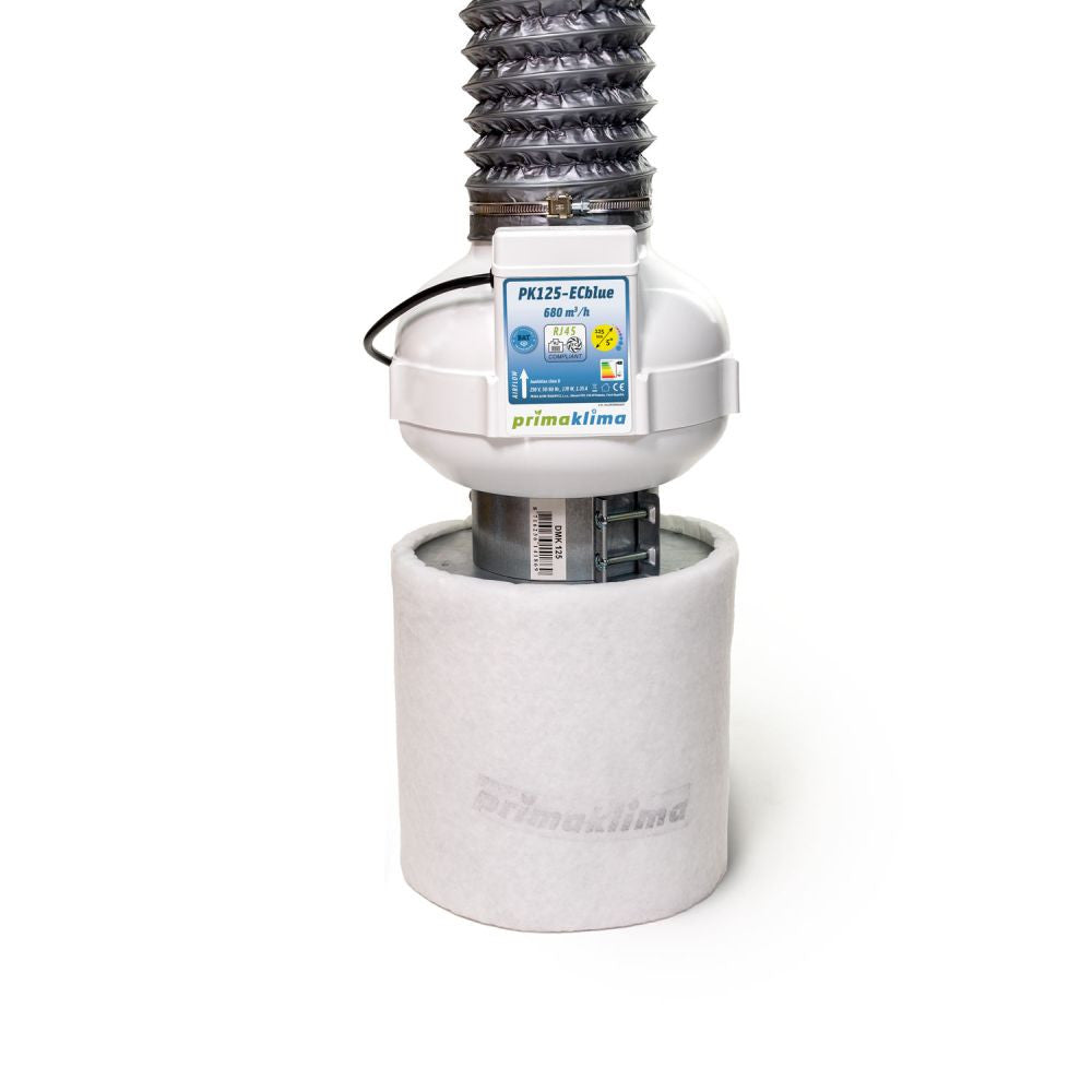 Prima Klima Ventilation PKVS Set PK125-ECblue RJ45, 680 m3/h