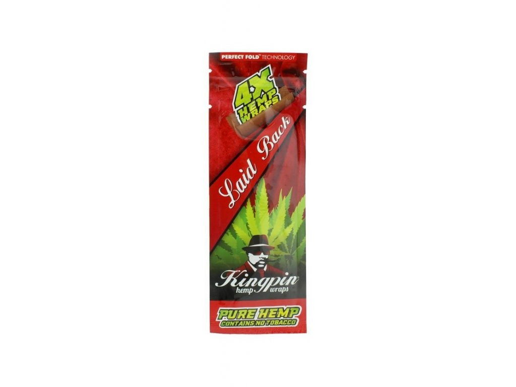 KingPin 4x Hemp Blunt Laid Back, 4 Stk. im Paket