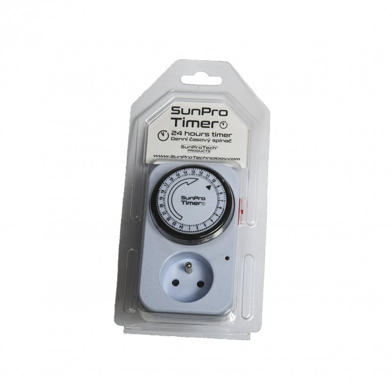 SunPro Timer - mechanische Steckdosenzeitschaltuhr