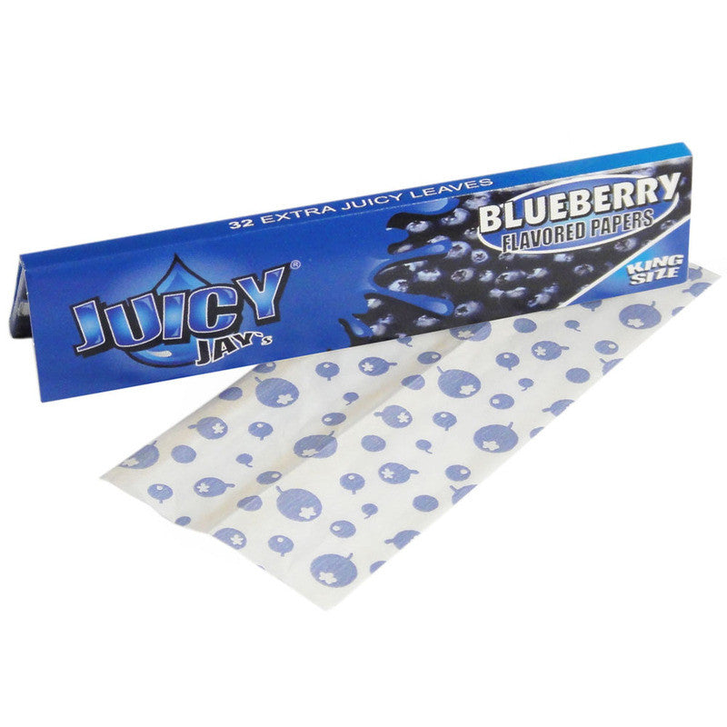 JUICY JAY'S King Size Blättchen, Heidelbeere, 32 St. pro Packung