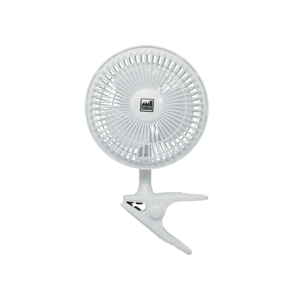 Pure Factory Clip Fan 15W, zweistufiger Aufsteckventilator, Durchmesser 15 cm