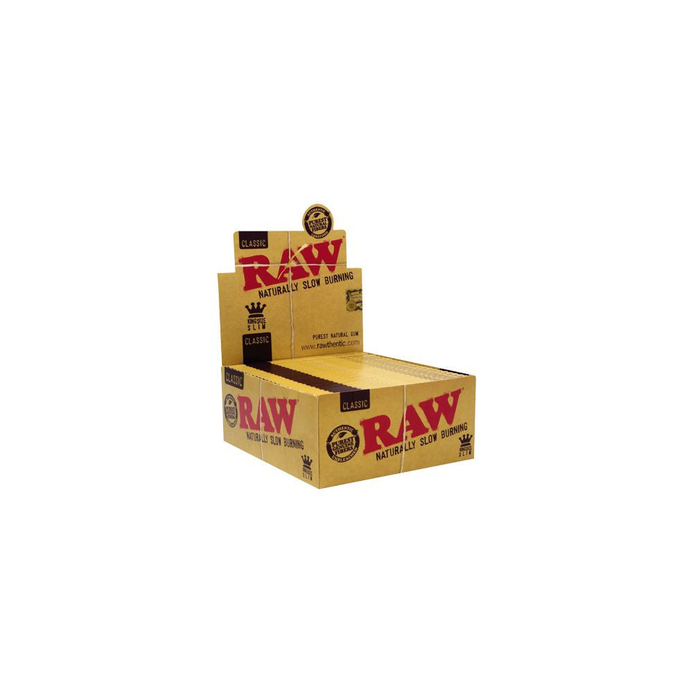 RAW Papier King Size Slim, BOX 50 Stk.