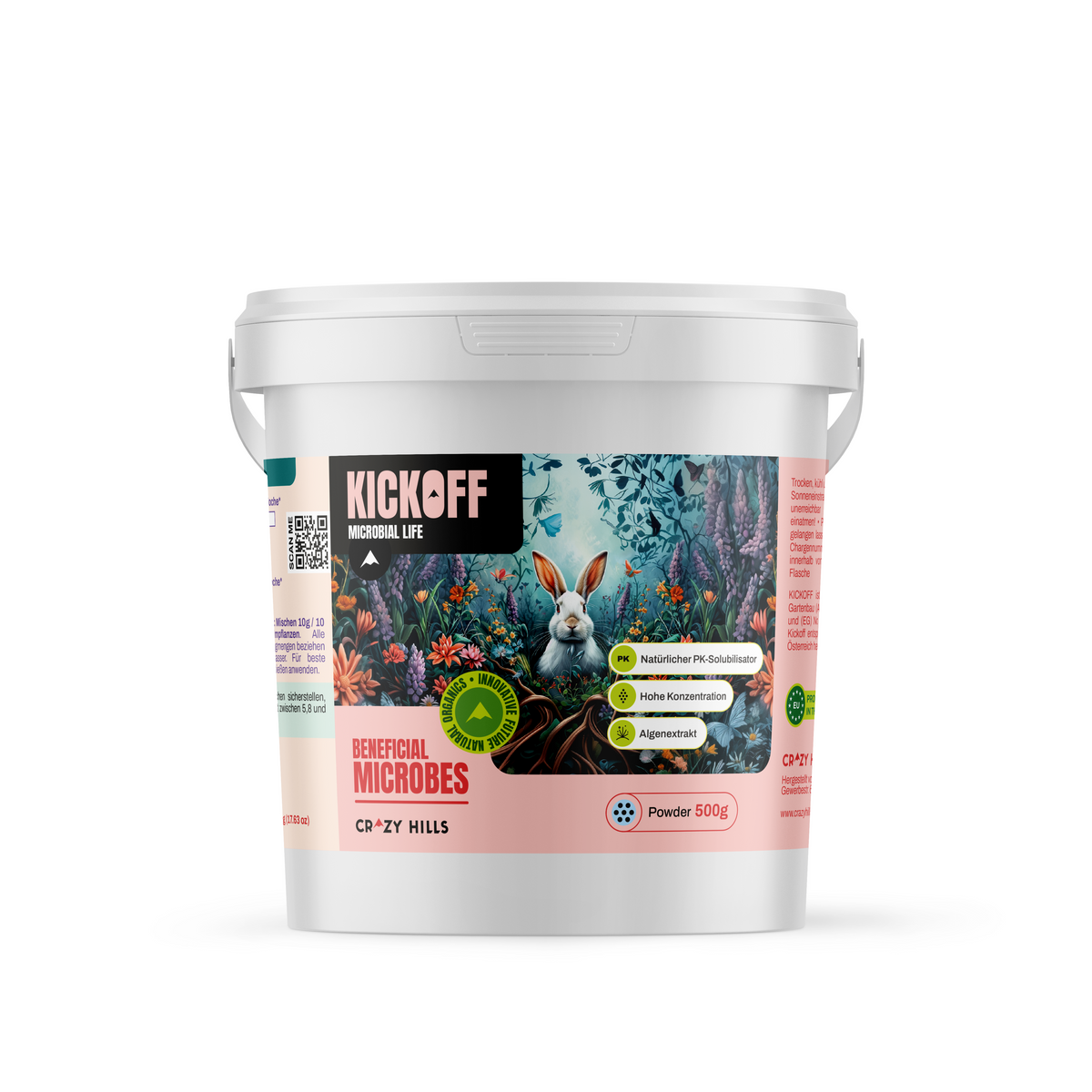 Crazy Hills Kick Off Mikroorganismen 500 g Eimer
