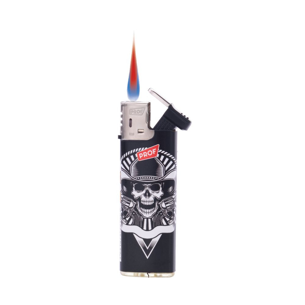 Champ High Skulls Turbo Flame DL20 Feuerzeug - MIX