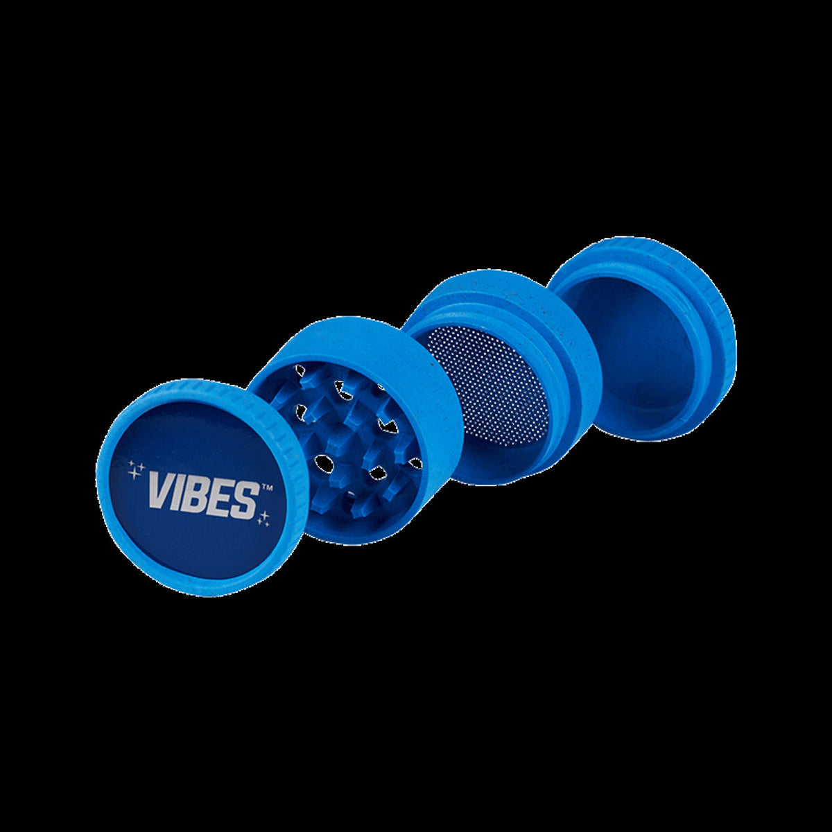 Hanf-Eko-Grinder Vibes x Santa Cruz Shredder, 4-teilig, 1 St.