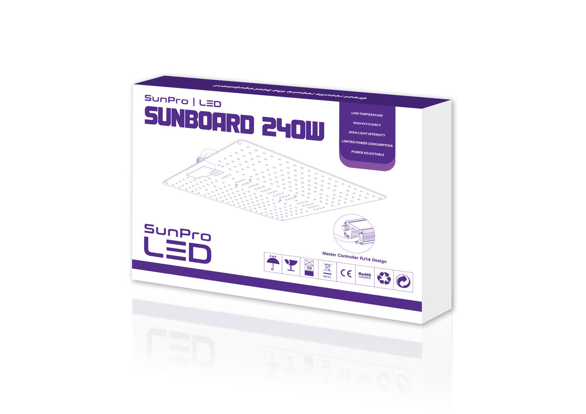 SunPro SUNBOARD 2.0 240 W, 2,5 µmol