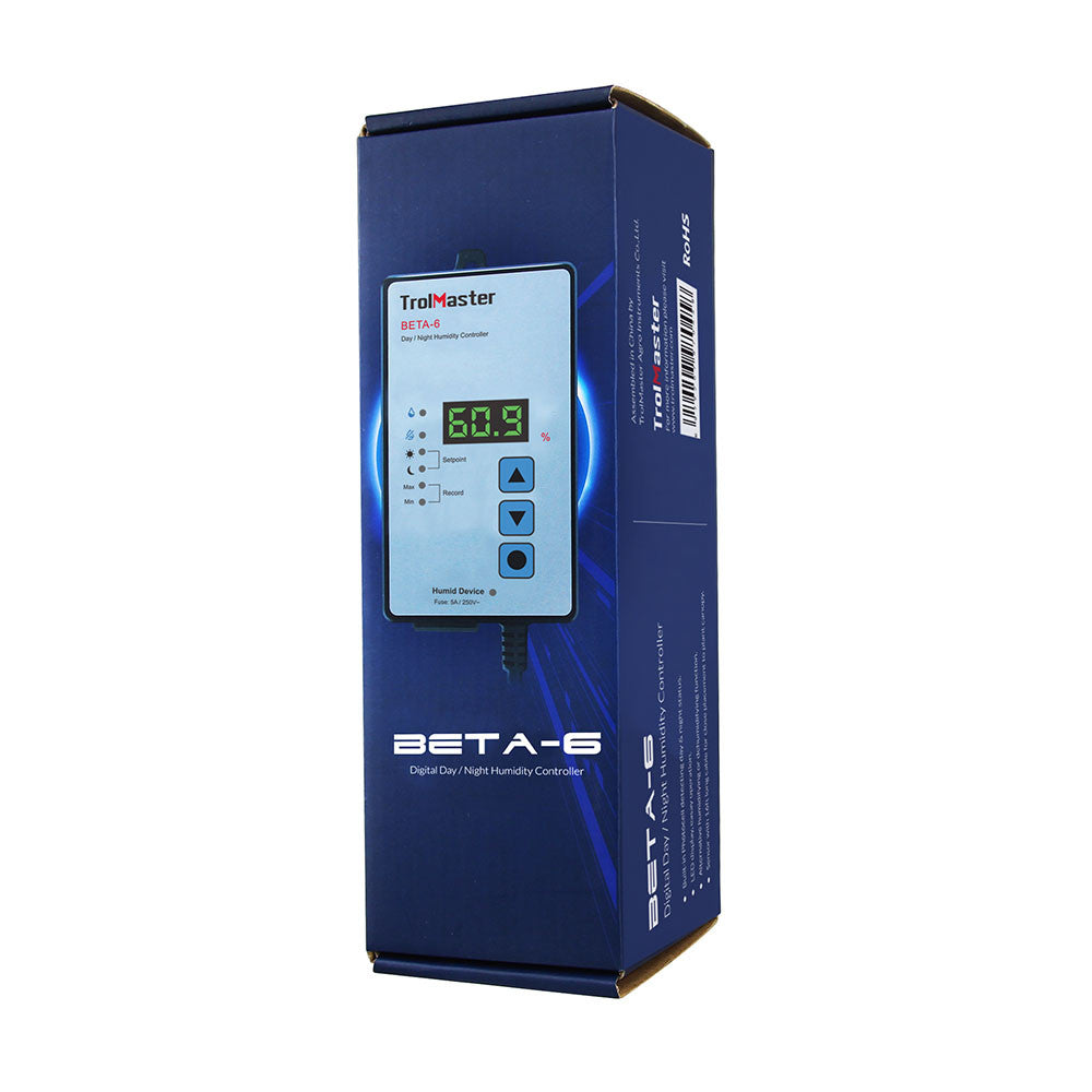 Trolmaster Digital Day/Night Humidity 110V Controller Beta-6 - mit Adapter (CZ/EU Endstück)