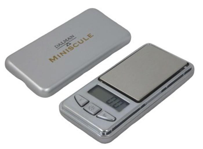 Waage DALMAN MINISCULE 50 g/0,01 g, silber oder schwarz
