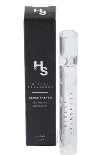 Design-Glasrohr Higher Standards - Glass Taster, klar