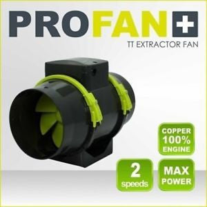 Garden HighPro - PROFAN TT Abluftventilator 200 mm - 830-1040, 2 Geschwindigkeiten