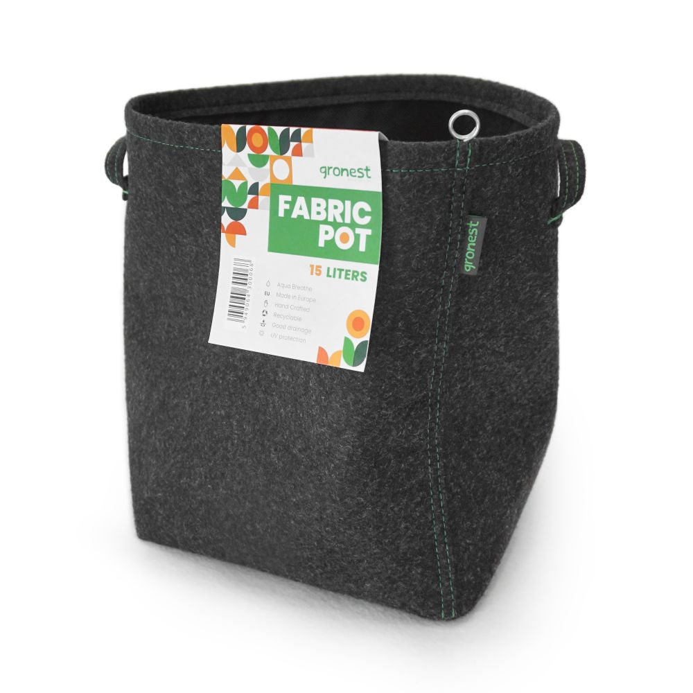 Gronest Aqua Breathe Textil-Topf 22x22x30 cm - 15 l
