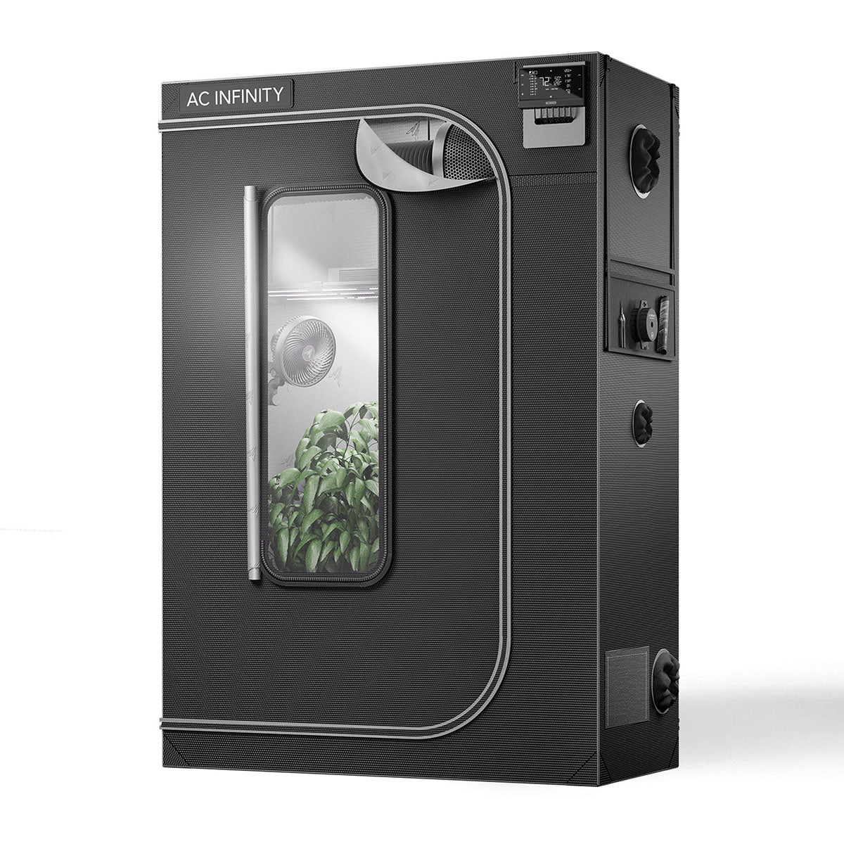AC Infinity CLOUDLAB 642, Advance Grow Zelt 120 x 60 x 180 cm, 2000D Diamant Mylar Gewebe (Gen3) – Bild 2