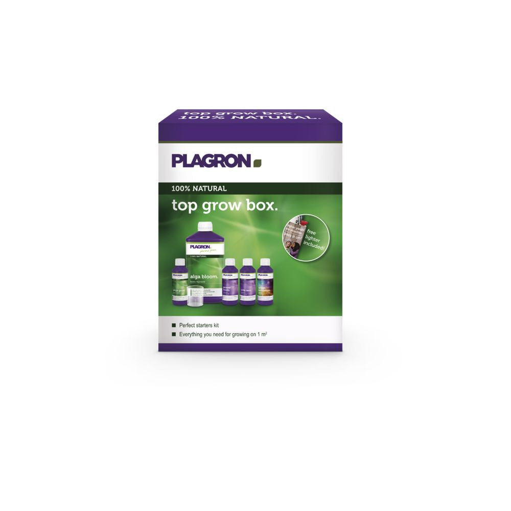 Plagron Top Grow Box 100% Natural, Düngemittel-Kit