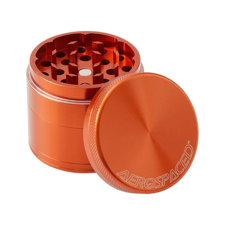 Vierteiliger Grinder Aerospaced by Higher Standards, 50 mm, orange