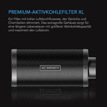 AC Infinity Aktivkohlefilter XL 200 mm – Bild 2