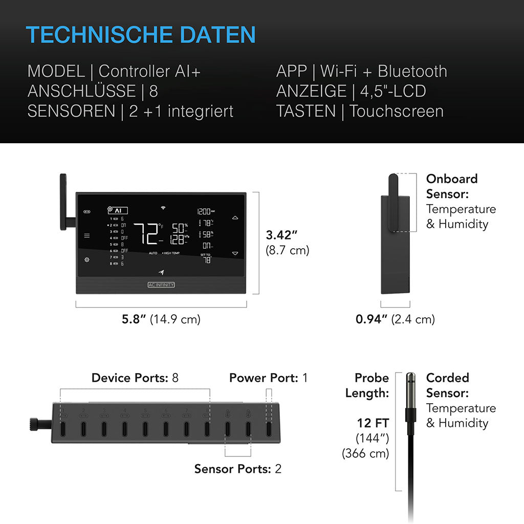 AC Infinity CONTROLLER AI+ – Bild 5