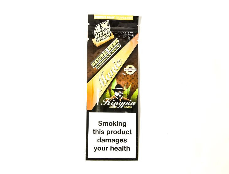 KingPin 4x Hemp Blunt Manic, 4 Stück pro Packung