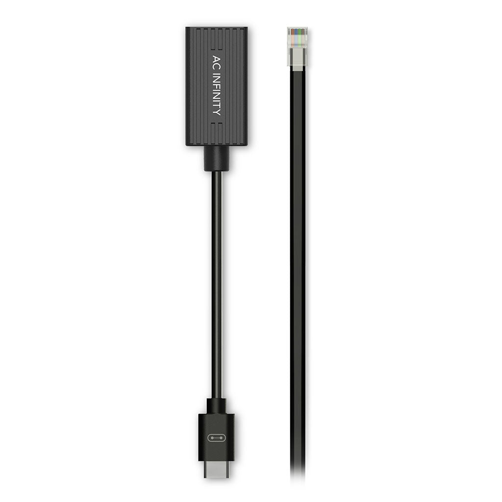AC Infinity UIS Beleuchtungsadapter Typ-A, für RJ11/12 Stecker Leuchten mit PWM oder 0-10V Dimmer