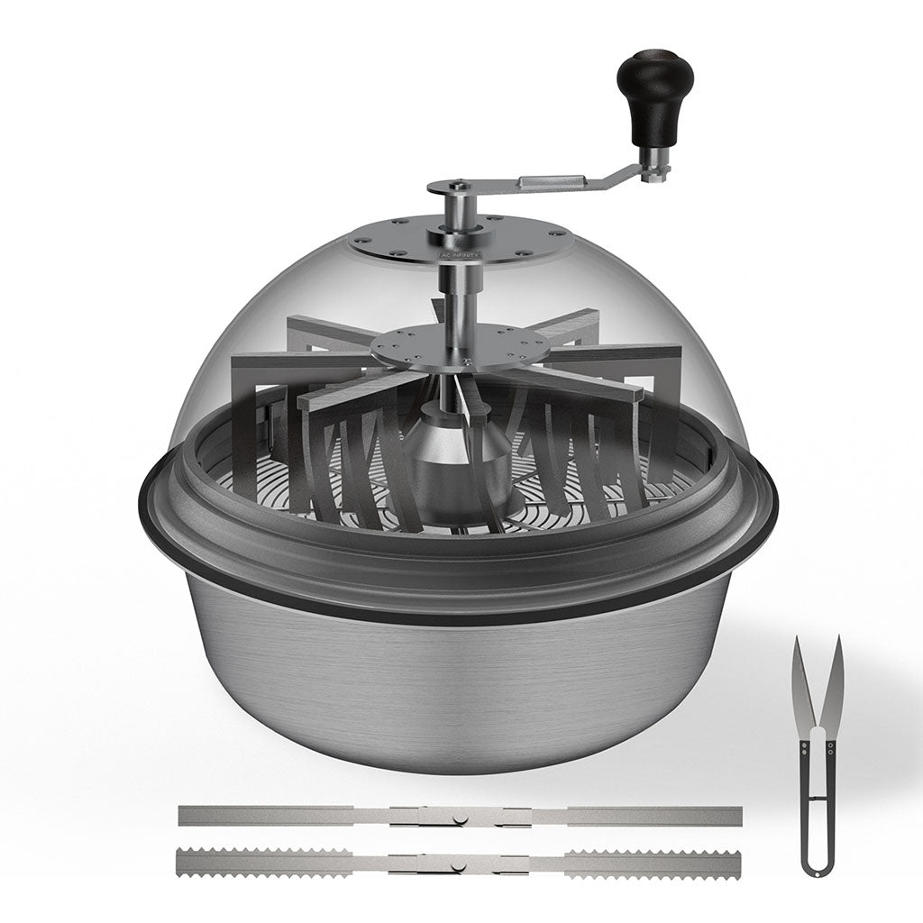AC Infinity Bud Bowl Trimmer, Twist Spin Schneidwerkzeug mit klarer Sichtkuppel, ca. 43 cm