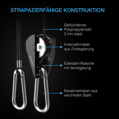 AC Infinity Seilaufhänger – Bild 3