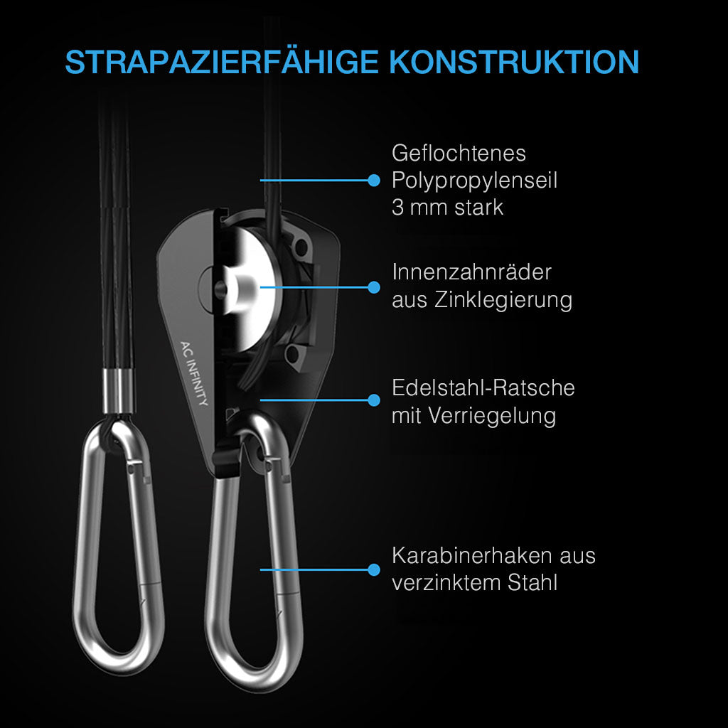 AC Infinity Seilaufhänger – Bild 3