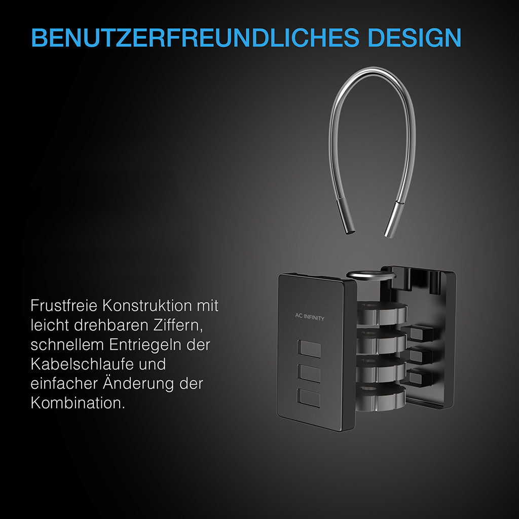 AC Infinity Kombinationsschloss – Bild 4