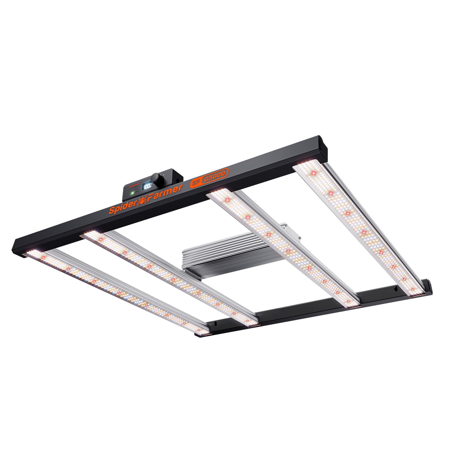 Spider Farmer G3000 300W LED Grow Lampe – Vollspektrum, dimmbar, App-Steuerung für 70x70–90x90 cm