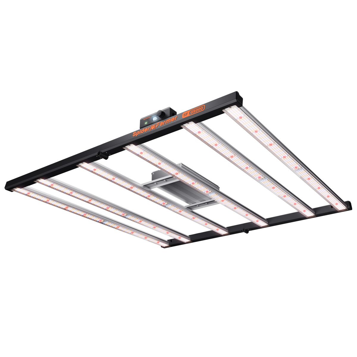 Spider Farmer G5000 480W LED Grow Lampe – Vollspektrum, dimmbar, App-Steuerung für 120x120 cm Growzelt