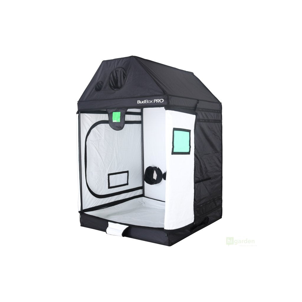 budbox pro grow tent BudBox PRO XL-R 120x120x180cm - White, Pitched Roof – Green Vita Organics