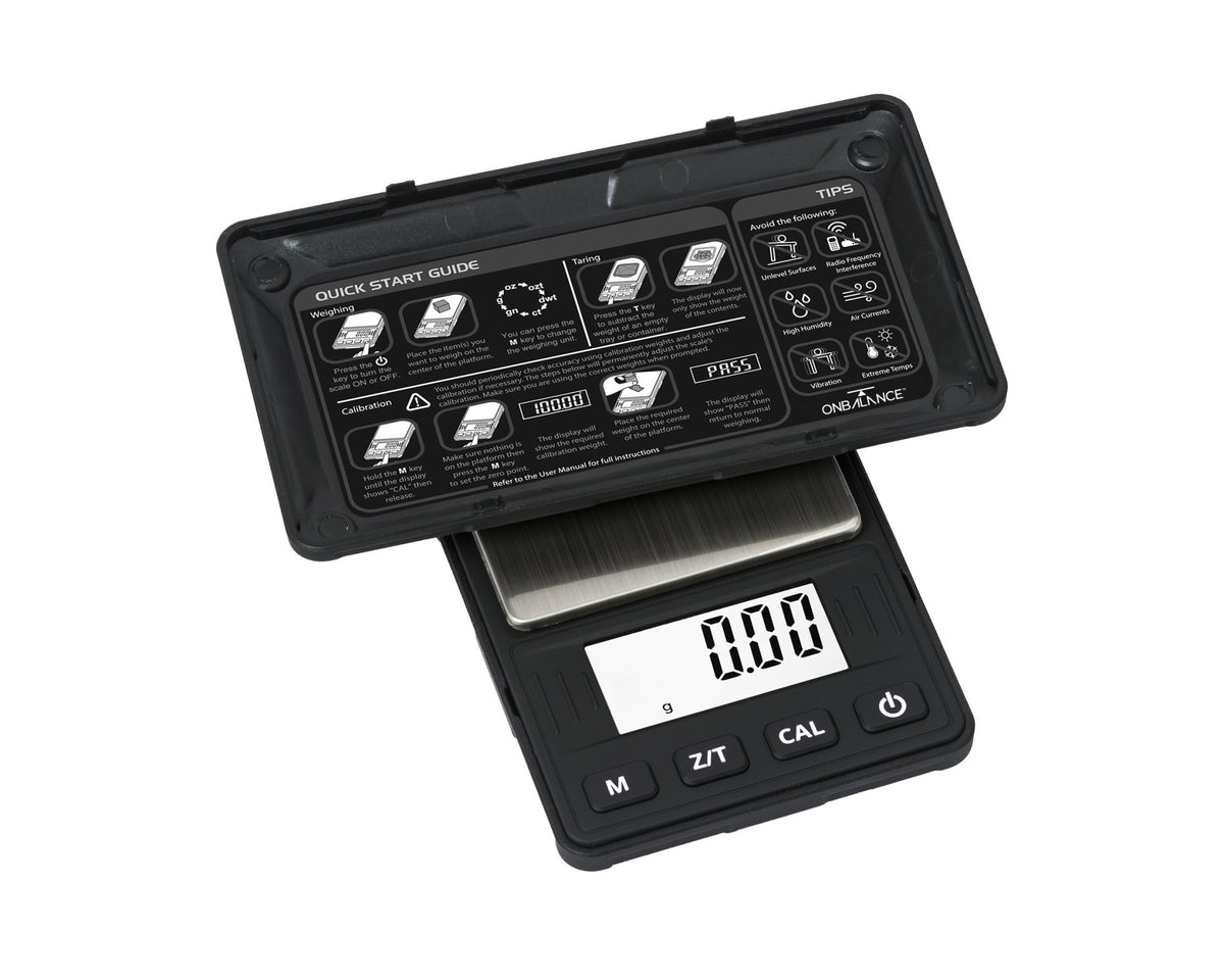 Riot Miniscale Waage, 100 g/0,01 g, schwarz