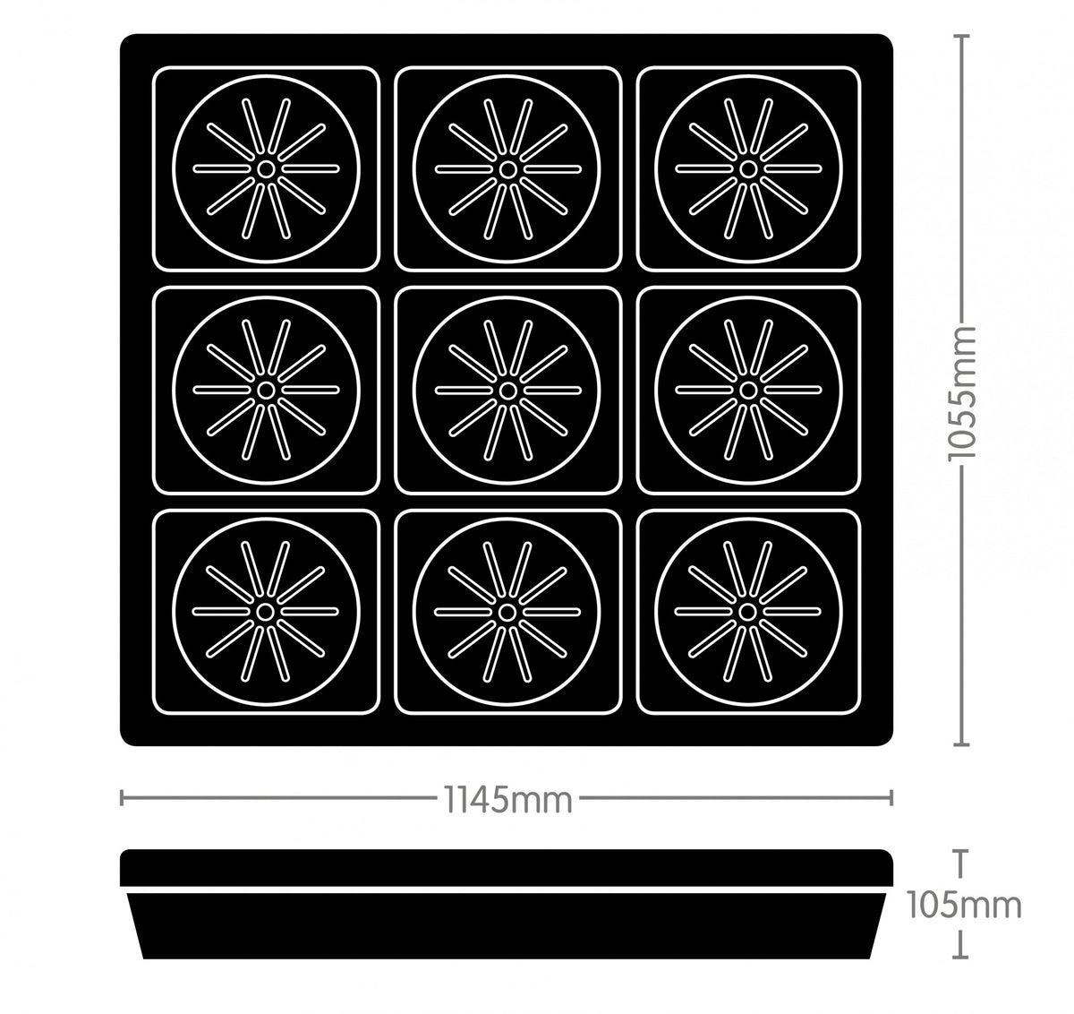 AutoPot Auto9 XL Tray