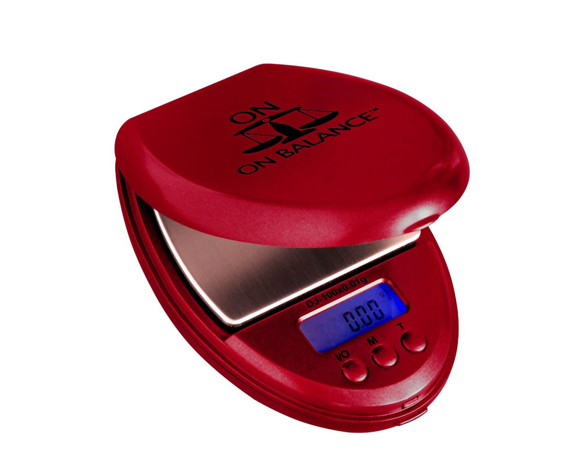 Waage On Balance Jewel Miniscale, 100 g/0,01 g, schwarz oder rot