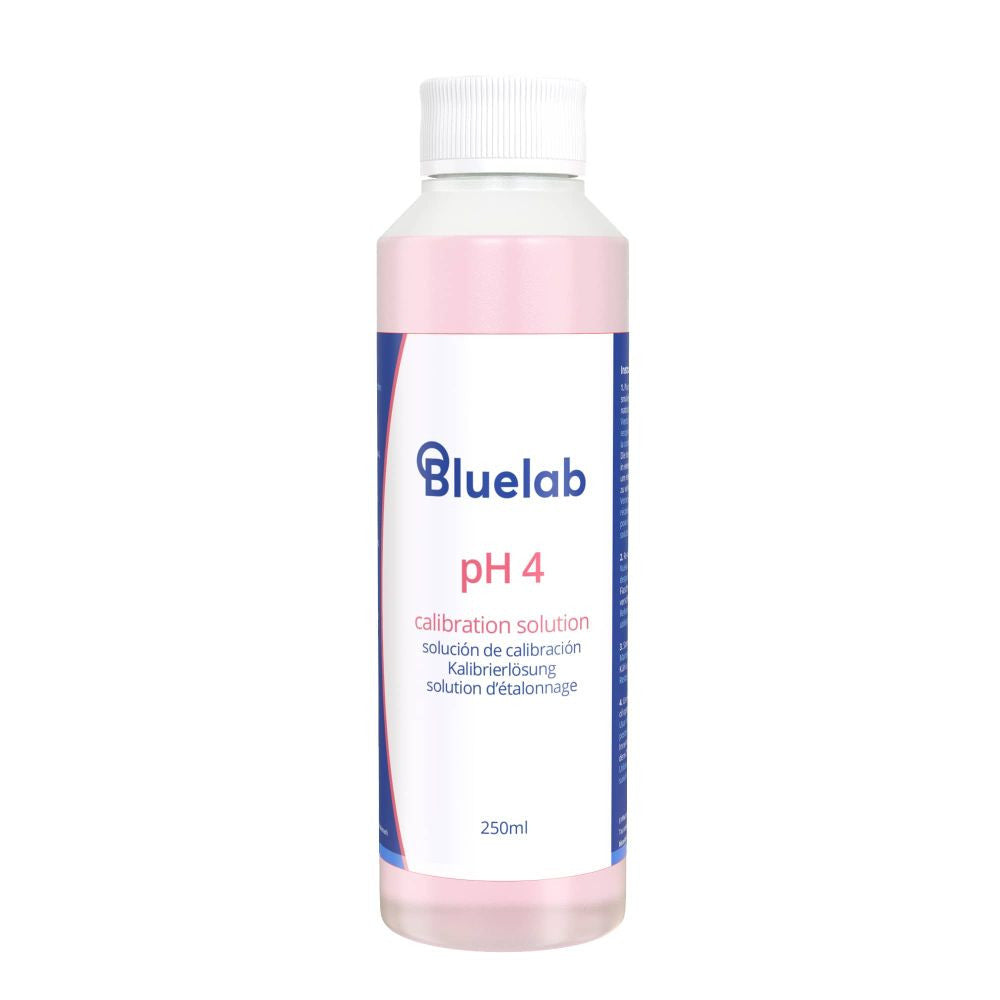 Bluelab pH 4.0 buffer 250 ml, calibration solution BOX 6 Stk.
