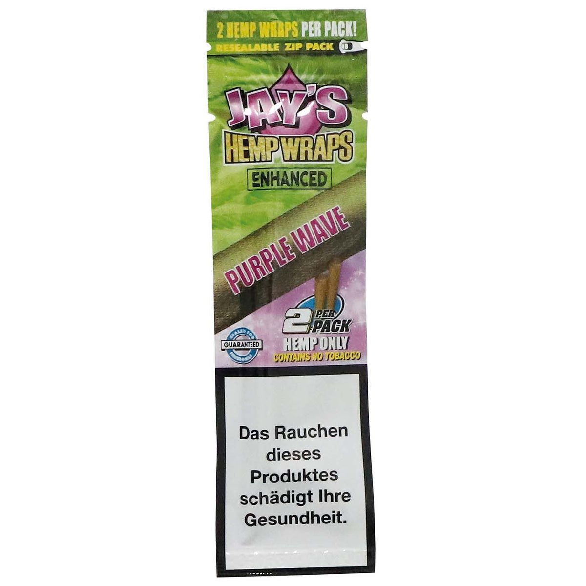 Jay's HempTerp Blunt Wraps Purple Wave, 2 St.