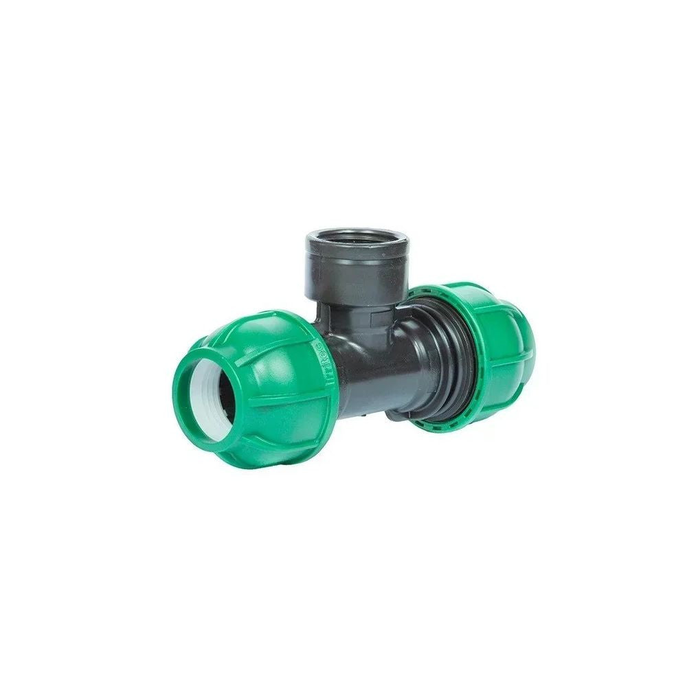 CONNECTO T - kus s vnitřním závitem na odbočce 25x1" x 25 mm