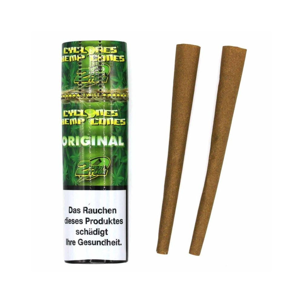Cyclones Hanf Blunt Cones Original, Hanf Blunt Cones, 12er-Pack