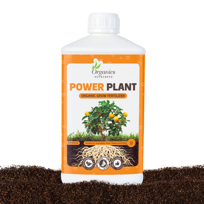 Organics Nutrients Power Plant organischer Wuchs- und Blütedünger Flasche