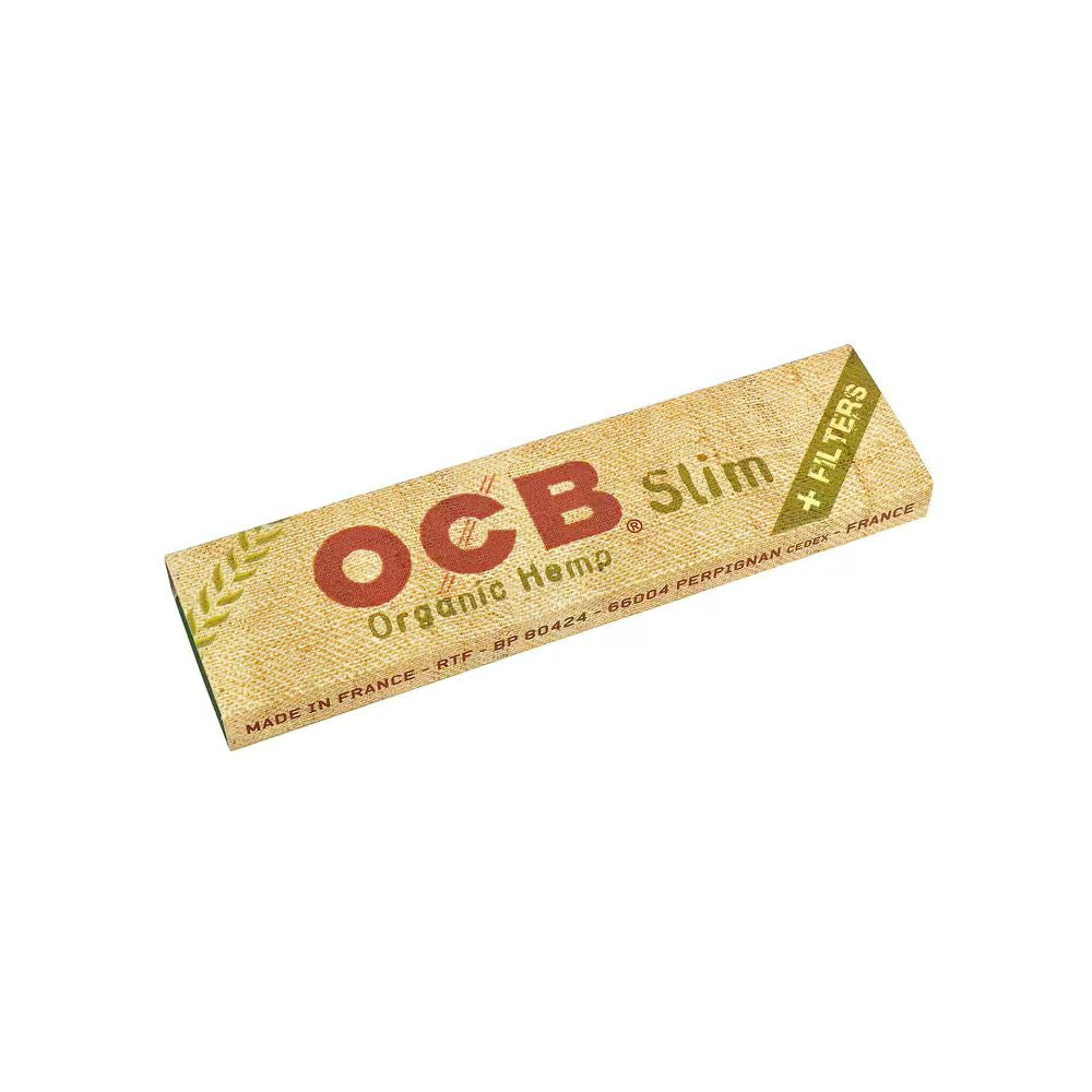 OCB Papiere und Filter Organic Hemp Slim, BOX 32 Stk.