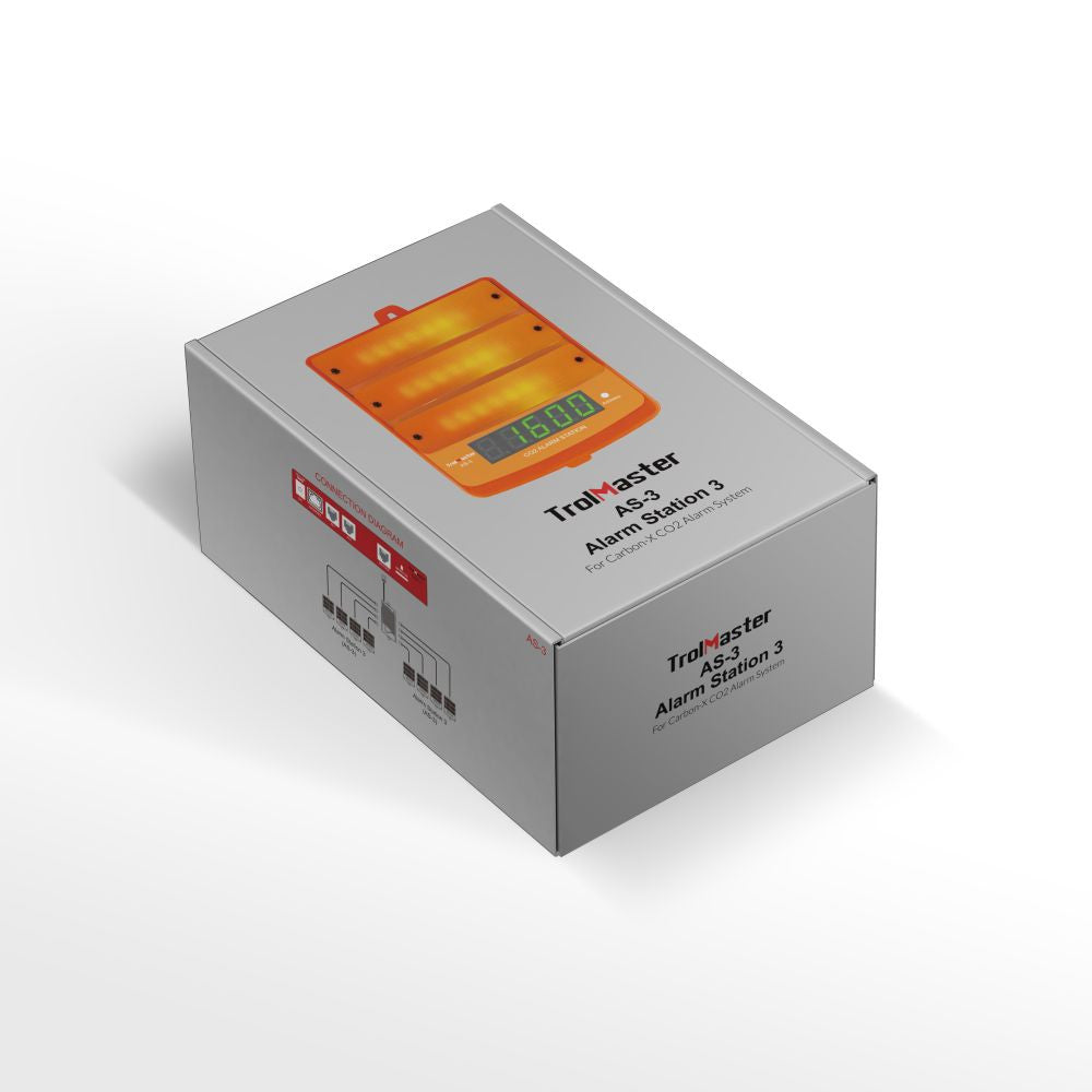 Trolmaster CO2 Alarm Station, orangenes Licht (AS-3)
