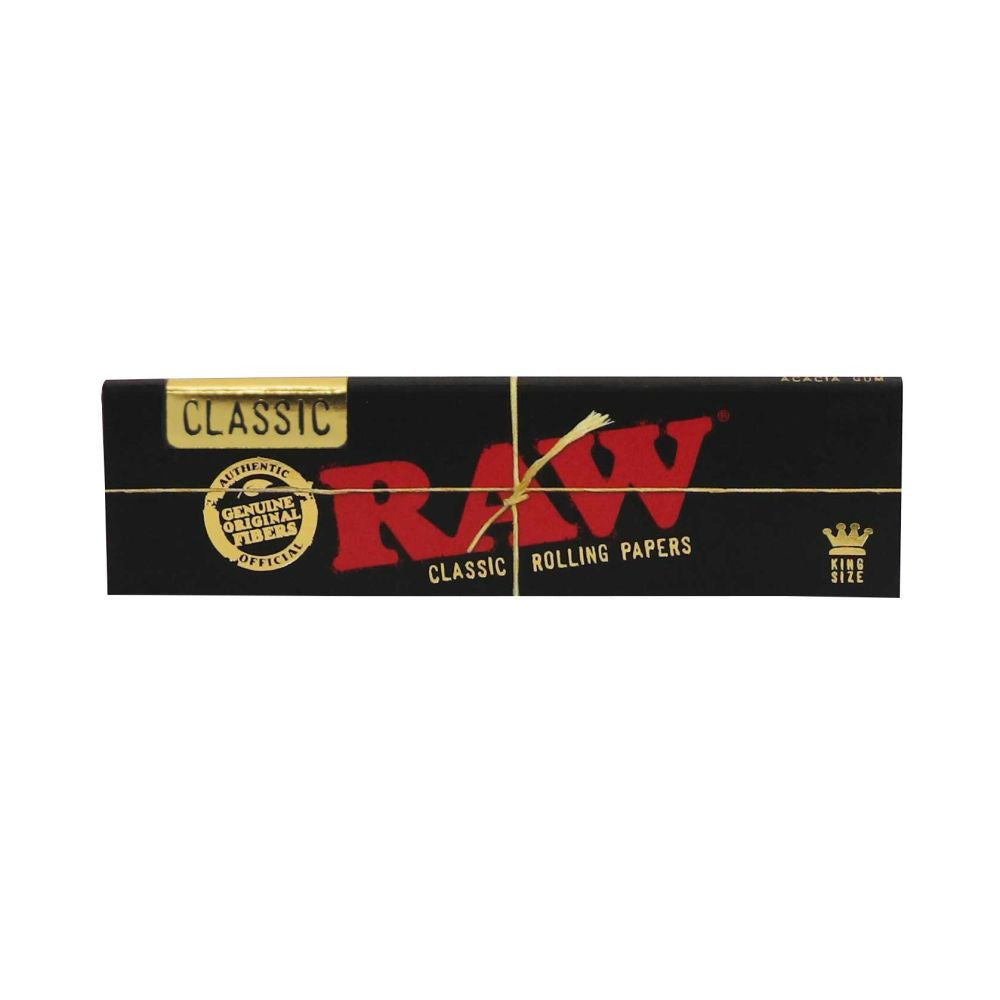 RAW Schwarz King Size Papiere, 1 Stück